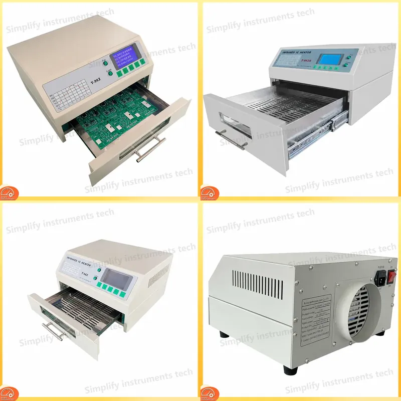 Reflow Oven Pcb T962 - T962 リフローオーブン 110V 220V 赤外線リフローステーション BGA