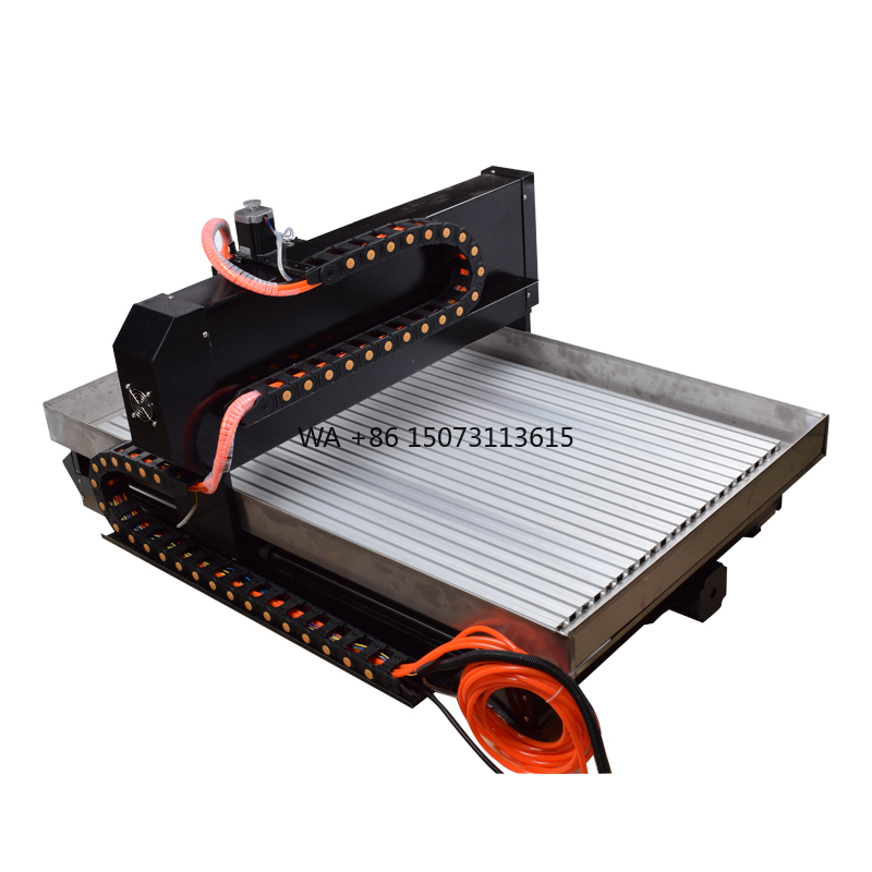 Mini Laser Engraver Cnc Router - 2200W水冷スピンドル鋼構造フレームミニCNC 6090ルーターフライス盤（金属、ステンレス鋼、石材、鉄用）