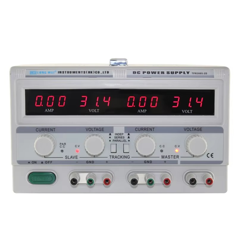 Linear Lab Power Supply Adjustable - TPR-3005-2D デュアルチャンネル調整可能リニア電源 30V 5A 実験室用可変直流電源