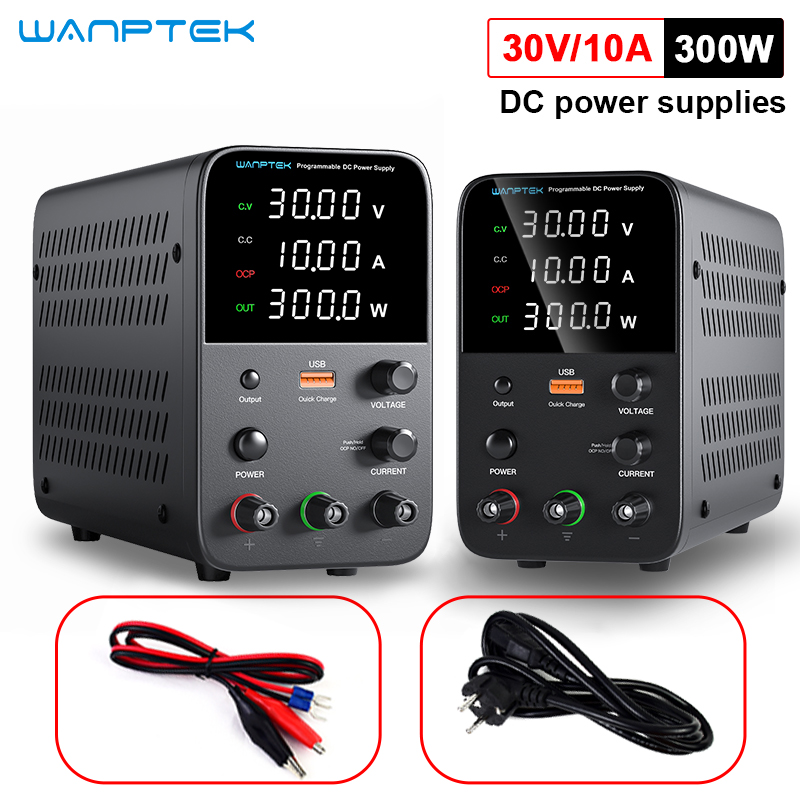 Programmable Dc Power Supply 30V 10A - Wanptek プログラマブル DC 電源 WPS3010H 研究室メンテナンスワークベンチ