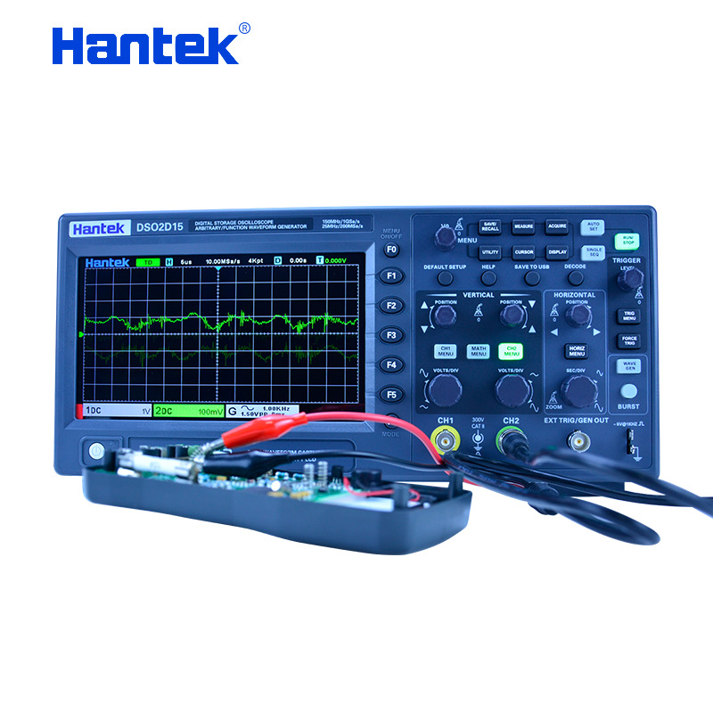 Digital Storage Oscilloscope 100Mhz - Hantek DSO2C10 2C15 2D10 2D15 デジタルポータブルオシロスコープ