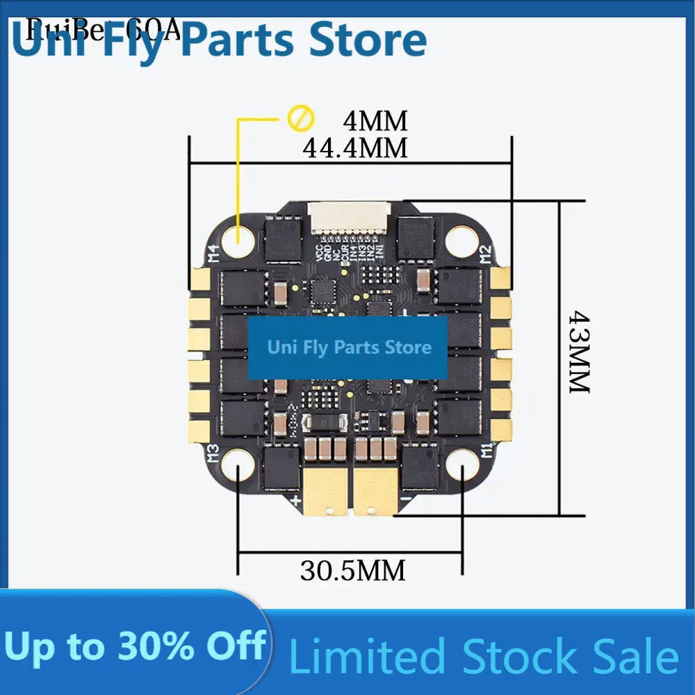 Fpv Flight Controller F7 Stack 60A - UniFlyJHEMCU F7 スタック F722 デュアル フライト