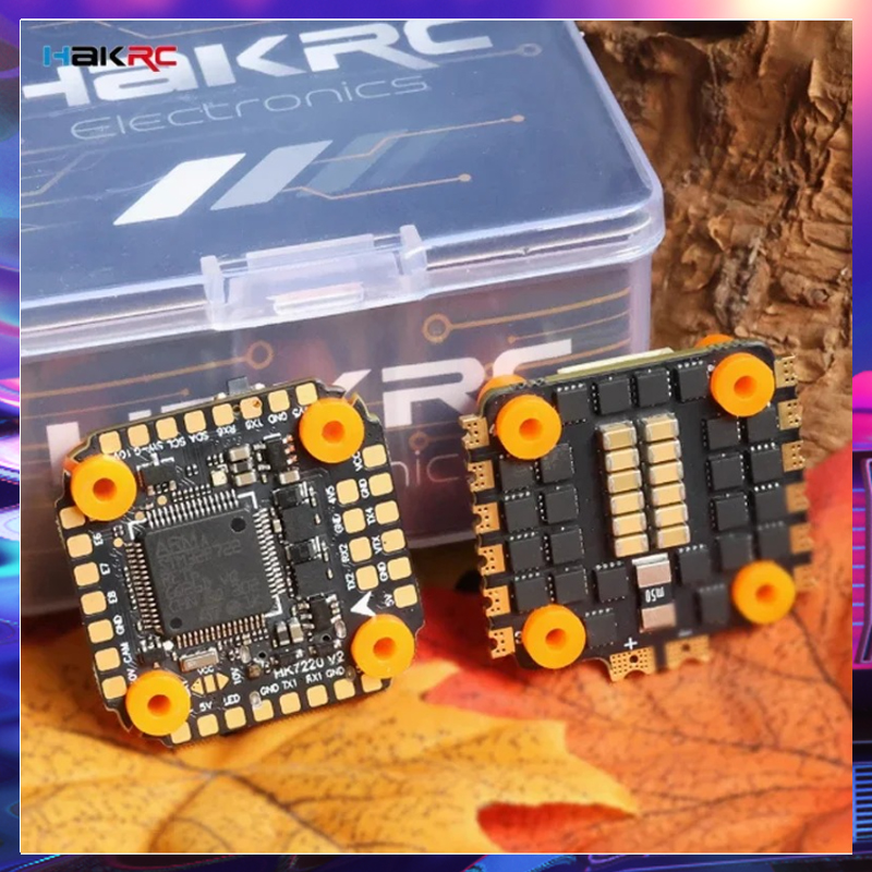 Fpv Flight Controller F7 Stack 60A - HAKRC F7220 V2 F7ミニフライトコントローラー デュアルBEC 35/40/60/65A