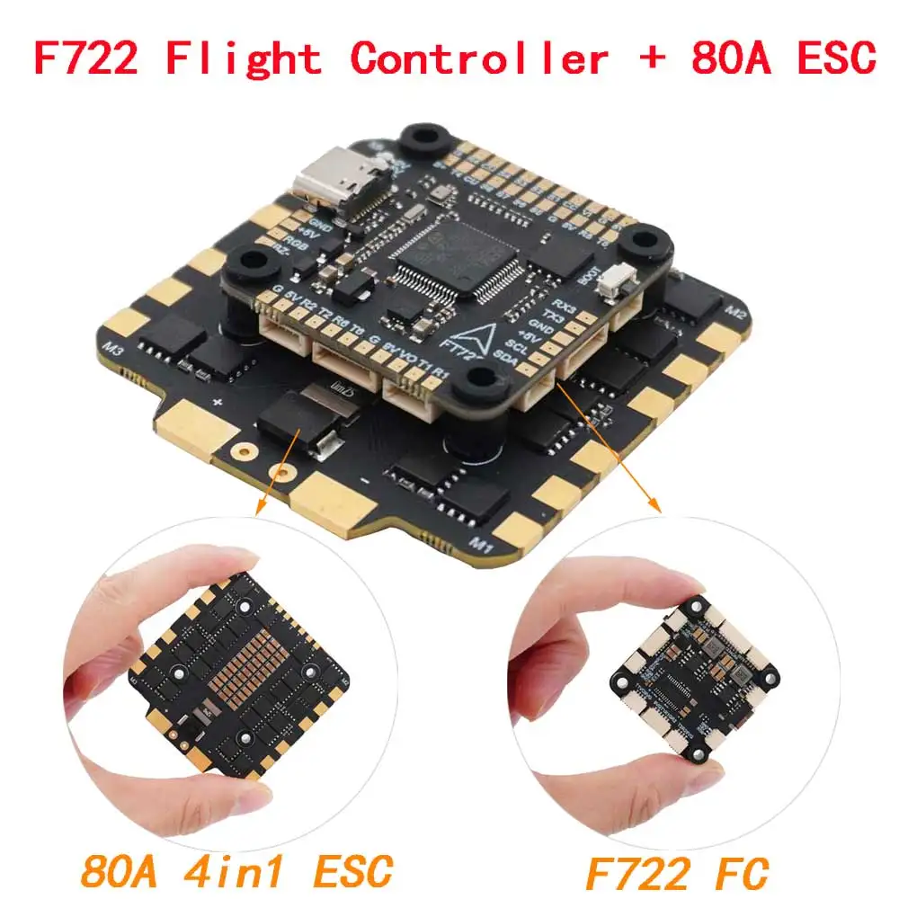 BoMaSF405 F7 F722 フライトコントローラー  - Fpv Flight Controller F7 Stack 60A のレビューと価格