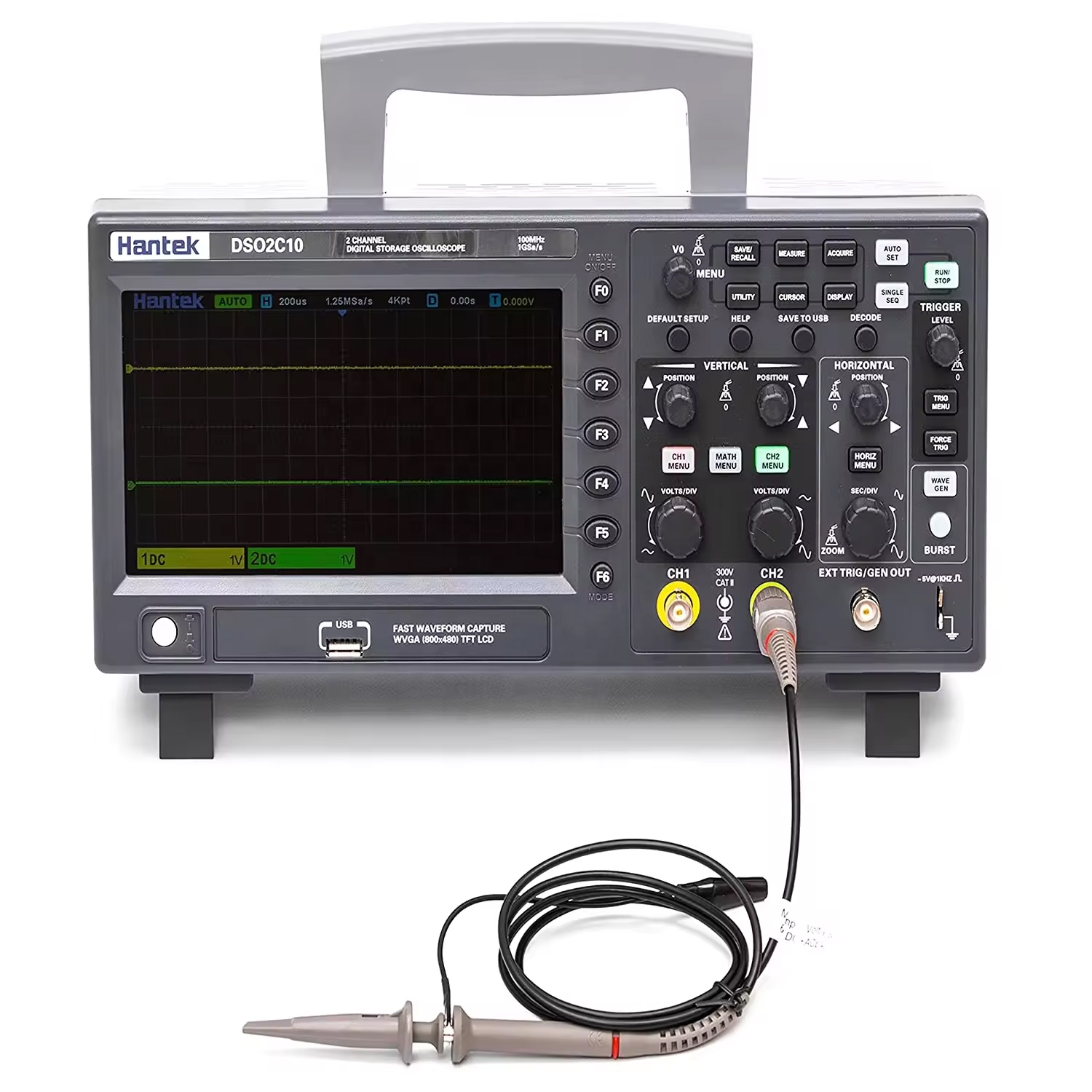 DSO2C10 DSO2C15 DSO2C10 2チャンネル - Digital Storage Oscilloscope 100Mhz のレビューと価格
