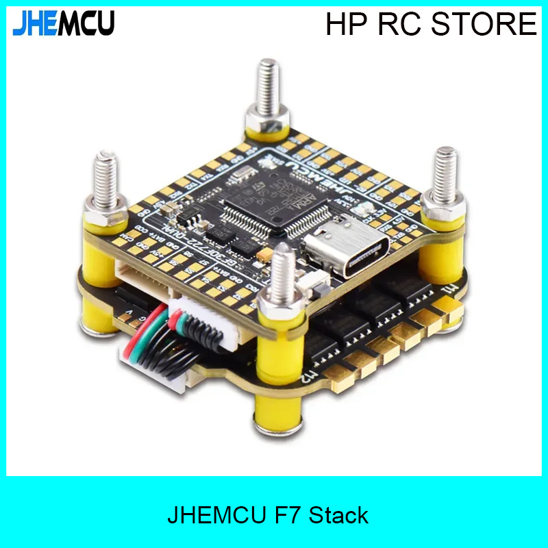 JHEMCU F7 F722 フライトコントローラー 60A - Fpv Flight Controller F7 Stack 60A のレビューと価格