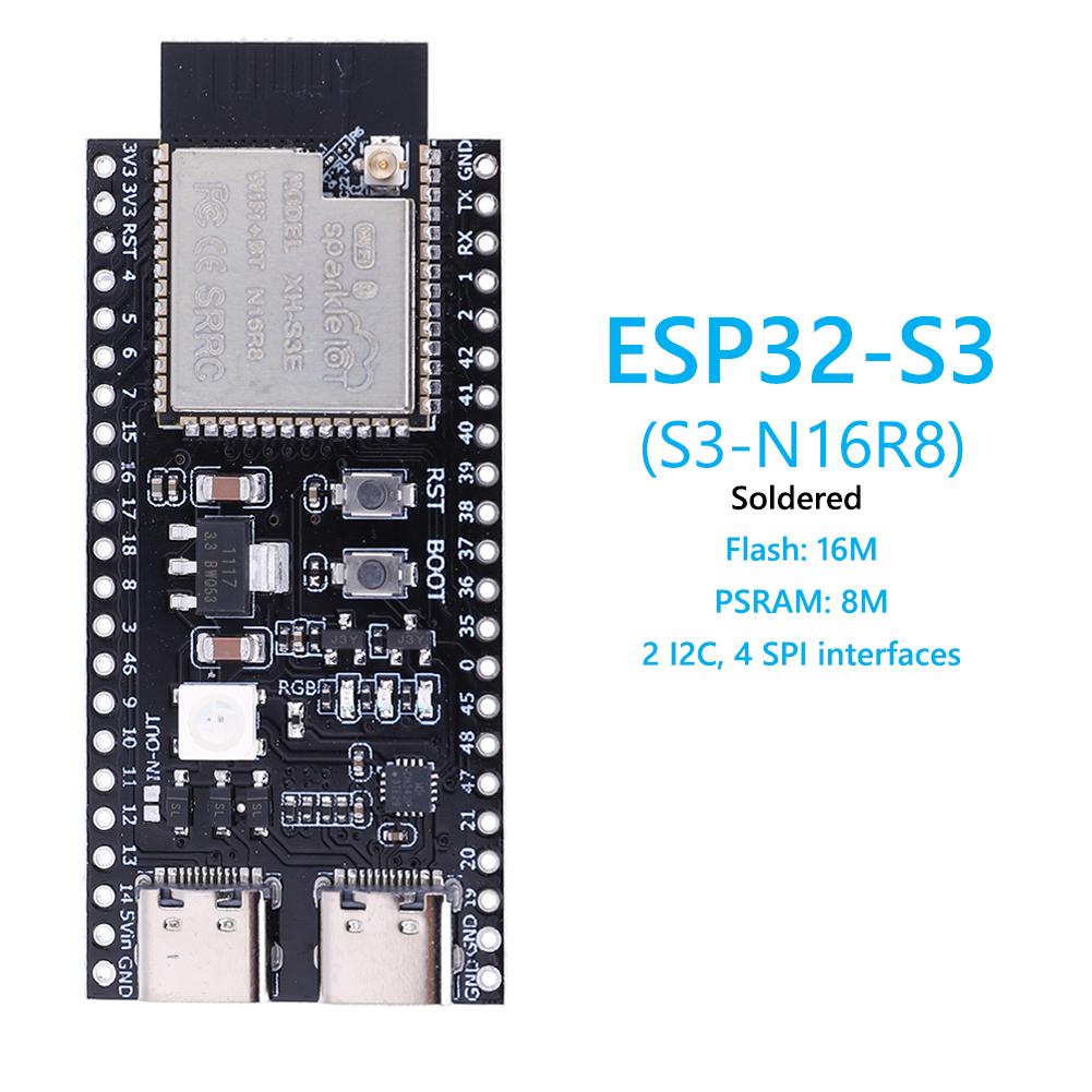 ESP32 S3開発ボード 拡張アダプターキット付き 2.4 - Esp32 S3 Development Board Lot のレビューと価格