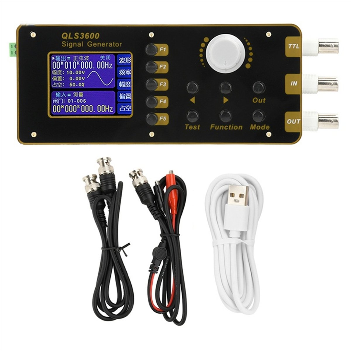 M85K QLS325S 2.4 インチ DDS 機能/任意 - Function Arbitrary Waveform Generator のレビューと価格