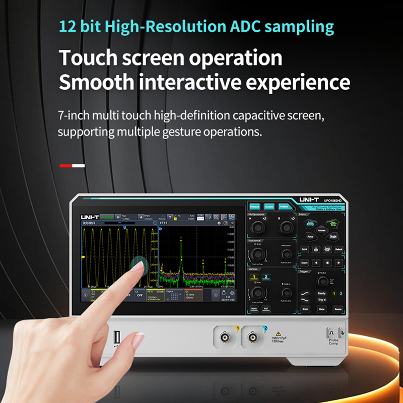 UNI-T UPO1154HD UPO1082HD オシロス - Signal Generator Spectrum Analyzer のレビューと価格