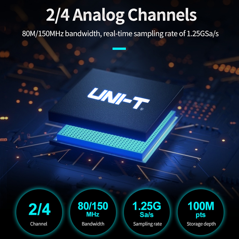 UNI-T UPO1154HD UPO1082HD オシロス - Signal Generator Spectrum Analyzer のレビューと価格