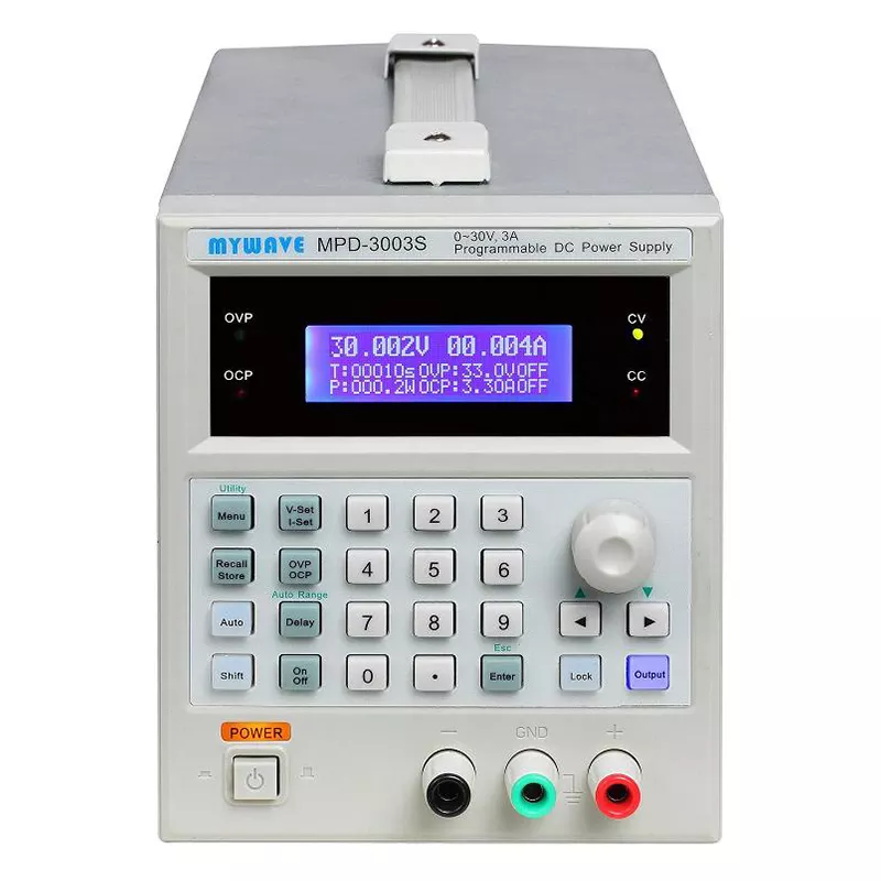 MPD-3003S プログラマブル単一出力調整可能デジタルラ - Linear Lab Power Supply Adjustable のレビューと価格