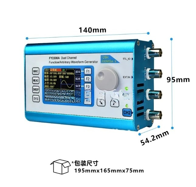 機能信号発生器 FY 2300 デュアルチャンネル 20Md - Function Arbitrary Waveform Generator のレビューと価格