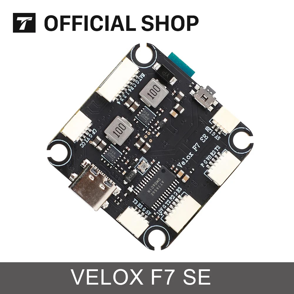 SkyDElT-HOBBY Velox F7 SE 30x3 - Fpv Flight Controller F7 Stack 60A のレビューと価格