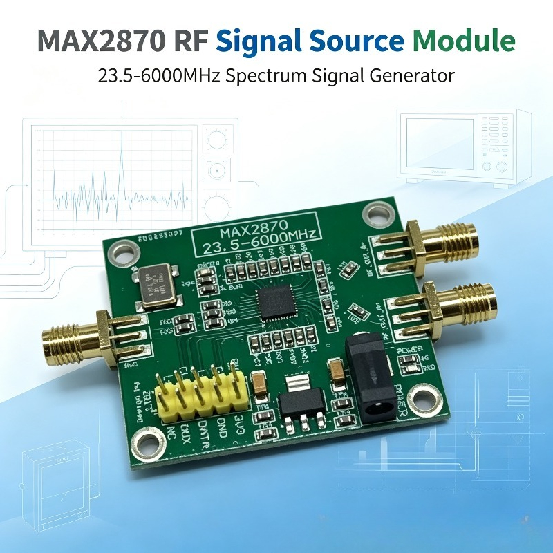 MAX2870 23.5–6000MHz RF信号源モジュー - Signal Generator Spectrum Analyzer のレビューと価格