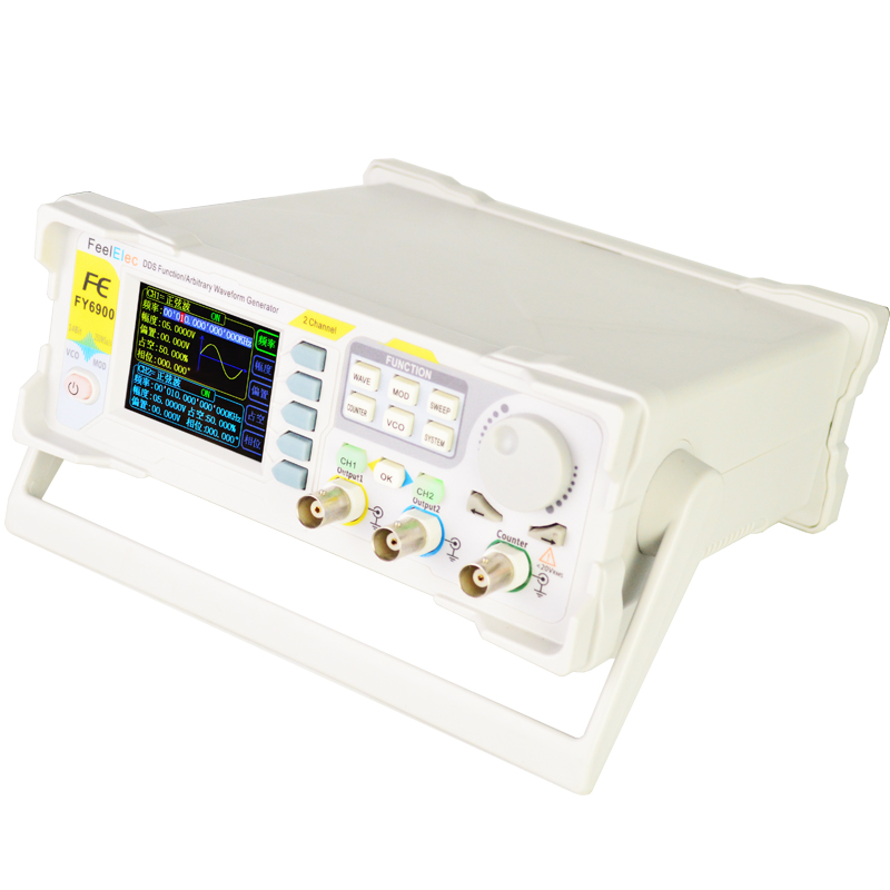 新しいFY6900 60デュアルチャネルdds機能任意波形p - Function Arbitrary Waveform Generator のレビューと価格