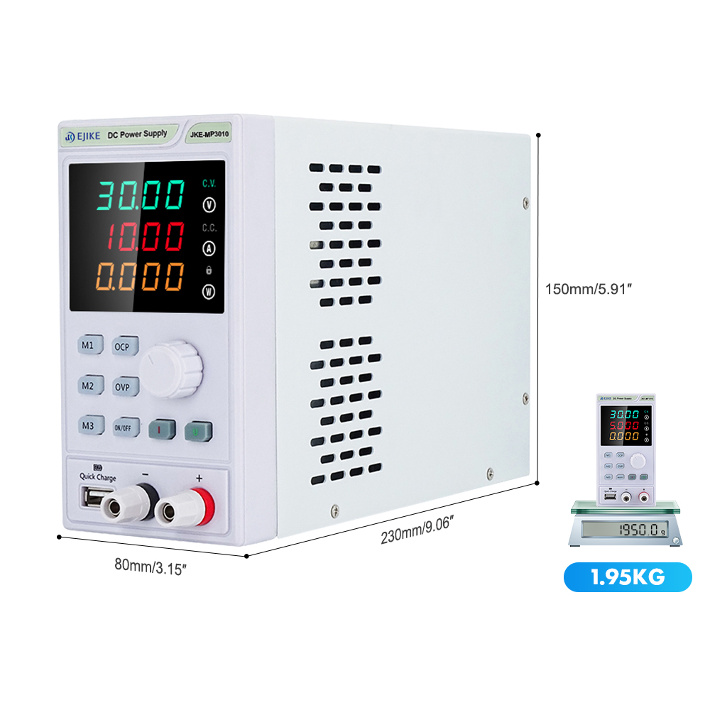EJIKE DC電源 300W プログラム可能な30V 60 - Programmable Dc Power Supply 30V 10A のレビューと価格