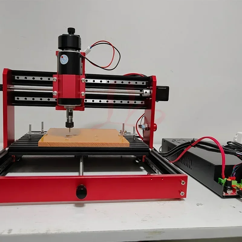 ミニ 3020 スクエアレールフルメタル CNC 彫刻切断機 - Mini Laser Engraver Cnc Router のレビューと価格