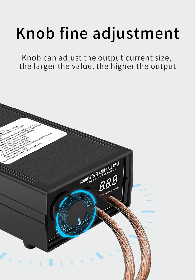 8000W ミニスポット溶接機キット DIY 自動 1865 - Spot Welder 18650 Battery Pack のレビューと価格