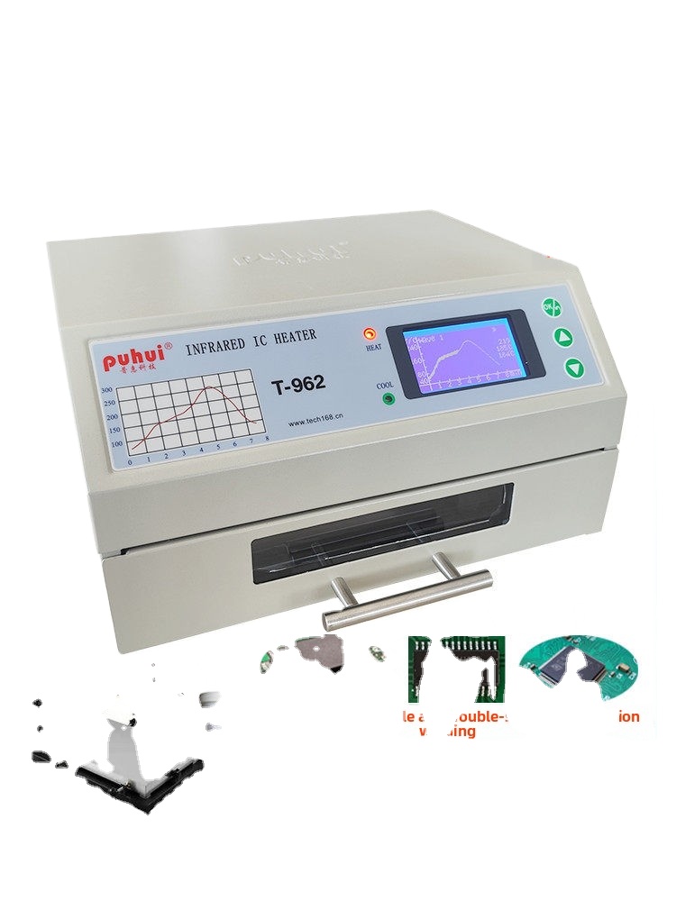 プーフイ T962 小型経済的なPCBリフローオーブン赤外線 - Reflow Oven Pcb T962 のレビューと価格