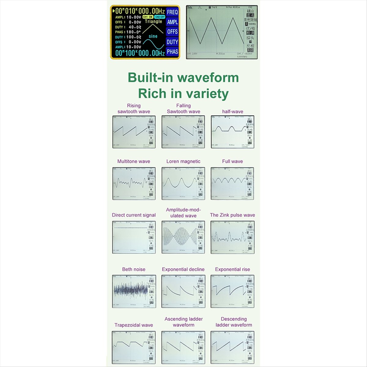OKgood 2.4 インチ TFT DDS 機能任意波形信 - Function Arbitrary Waveform Generator のレビューと価格