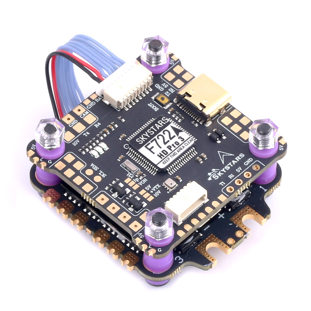 SKYSTARS F7 フライトコントローラー & AM32 - Fpv Flight Controller F7 Stack 60A のレビューと価格