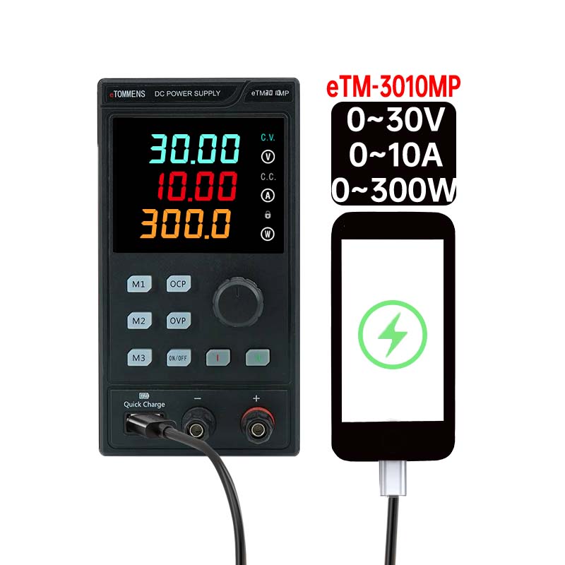 ETOMMENS 30V 10A 300W ETM-3010 - Programmable Dc Power Supply 30V 10A のレビューと価格