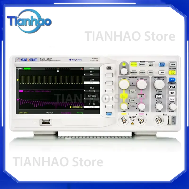 SIGLENT SDS1052A SDS1072A SDS1 - Digital Storage Oscilloscope 100Mhz のレビューと価格