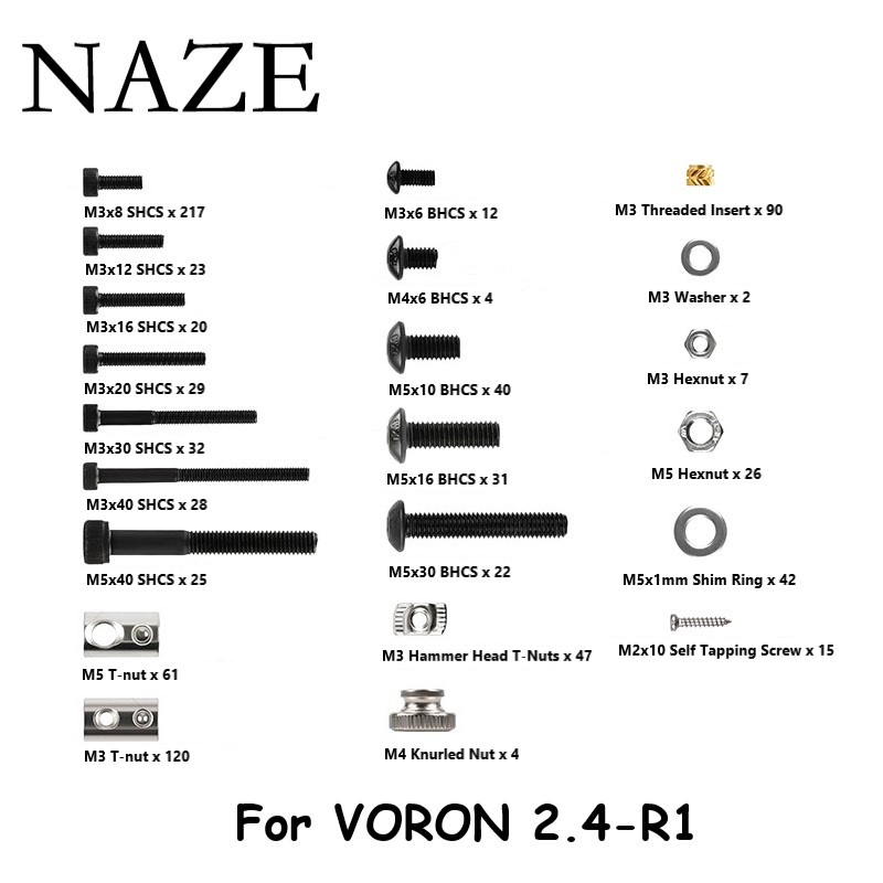 Naze voron2.4-3Dプリンター,完全な日曜大工キ - Voron 2.4 R2 Kit のレビューと価格